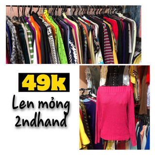 [Hàng 2ndhand] ÁO LEN MỎNG THU ĐÔNG NỮ NHIỀU KIỂU đồng giá 49k