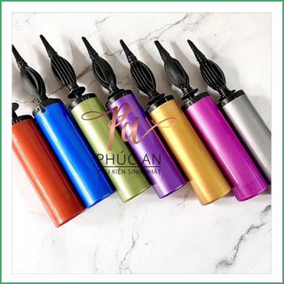 Bơm bóng cầm tay nhũ 28cm màu đẹp