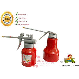 Bình vịt bơm dầu bằng thép chứa 350cc bơm tra dầu cao áp
