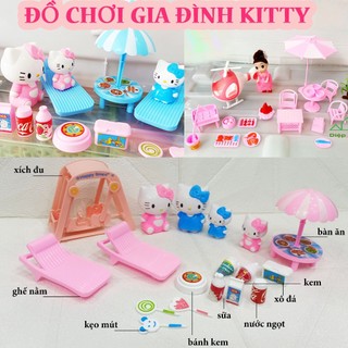 Đồ Chơi Máy Bay Kitty Xích Đu Cho Bé Diệp Linh