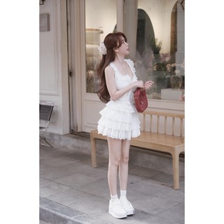 Set Đầm mini sn bèo viền , by MeiMei