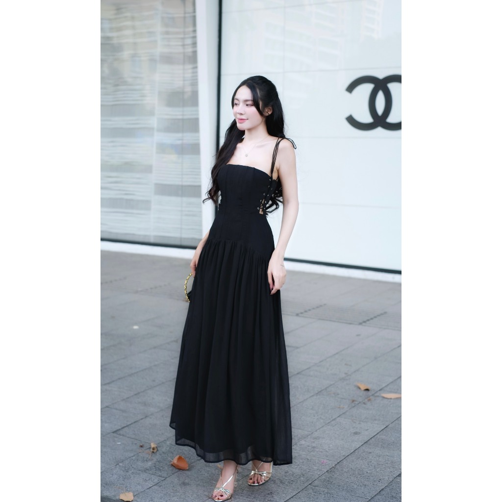 Đầm maxi coset đan dây , By MeiMei