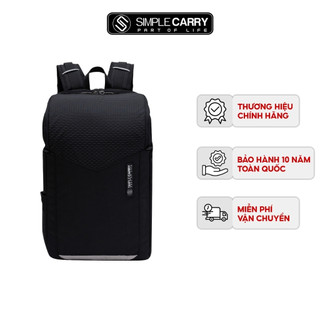 Balo simple carry credo 2 phong cách hàn quốc chất liệu trượt nước cao cấp ngăn đựng rộng rãi
