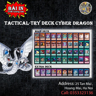 Bộ bài trải nghiệm - yu-gi-oh duel monsters tactical-try deck - cyber dragon