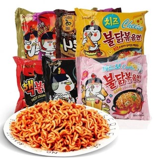 Lốc 5 Gói Mì Cay Hàn Quốc đủ vị