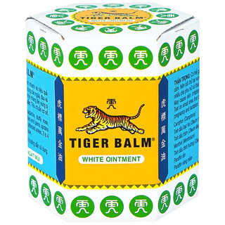 Cao xoa TIGER BALM WHITE giảm nhức đầu, sổ mũi, côn trùng cắn, ngứa, đau và nhức cơ