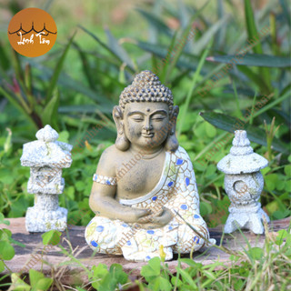 Mô hình tượng phật như lai trang trí bể cá hồ cá phụ kiện bể cá