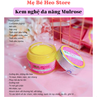 Kem nghệ đa năng Mulrose 30g Dưỡng da, giảm mụn, mờ thâm, se khít lỗ chân lông hỗ trợ các bệnh về da