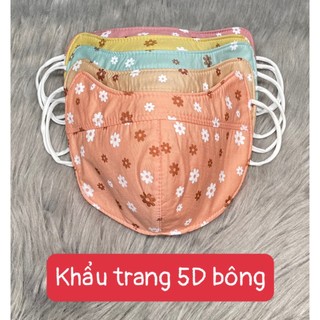 [HCM] Combo Khẩu trang 5D bông , khẩu trang 1 mặt vải  và lưới mè ,thương hiệu Tuấn Anh chống nắng , chống tia UV