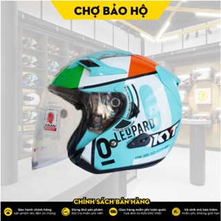 [Chính hãng] NÓN 3/4 KYT VENOM 2 KÍNH - PHÙ HỢP CHO ĐI PHỐ VÀ ĐI ĐƯỜNG DÀI