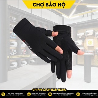 [Giá hủy diệt] GĂNG TAY CHỐNG TIA UV XBIKER NAM/NỮ HỞ HAI NGÓN - FREESIZE