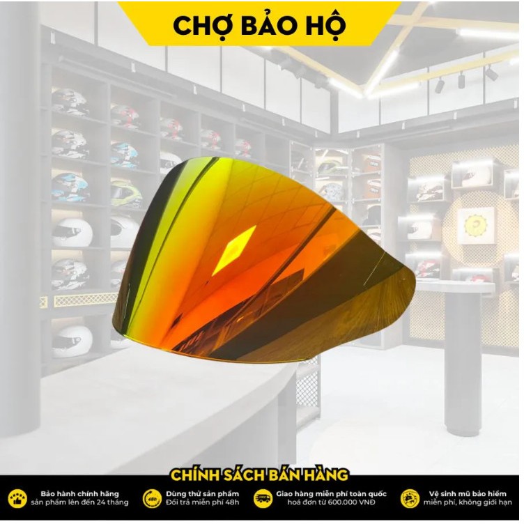 [Chính hãng] KÍNH NÓN 3/4 KYT VENOM