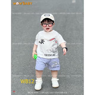 Set Bé Trai hình thỏ vịt đuổi nhau trước sau siêu cưng