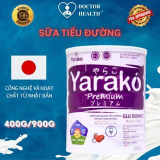 Sữa Bột Cho Người Tiểu Đường YARAKO PREMIUM GLU ISOMALT Giải Pháp Dinh Dưỡng Cho Người Tiểu Đường Mabio