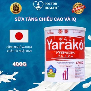 Sữa Tăng Chiều Cao YARAKO PREMIUM CAO IQ Sữa Dinh Dưỡng Dành Cho Trẻ Phát Triển Chiều Cao Và Tăng IQ Mabio
