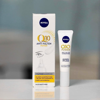 Hàng Đức Xách Kem chống nhăn vùng mắt Nivea Q10 Power Anti-Wrinkle