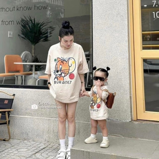 Set áo đôi mẹ và bé chuột jerry