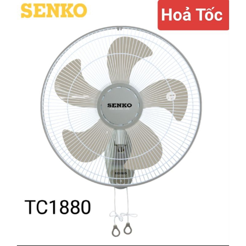 (Hoả Tốc) Quạt treo 2 dây SENKO TC1880 công suất 75W , bảo hành 12 tháng