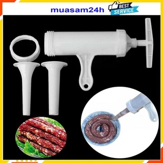 Dụng cụ làm xúc xích, lạp xưởng bằng tay 2 đầu tiện lợi. Dụng cụ làm lòng lợn tại nhà đơn giản.