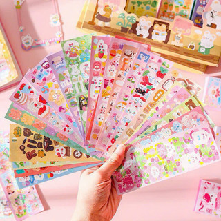 Lẻ 1 tấm sticker trang trí đồ vật màu ngẫu nhiên