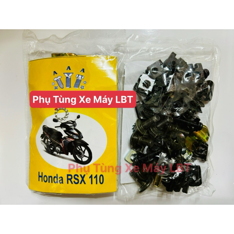 Bộ full Ốc Dàn Áo Wave RSX , S110 Hàng Đặc Biệt Cao Cấp