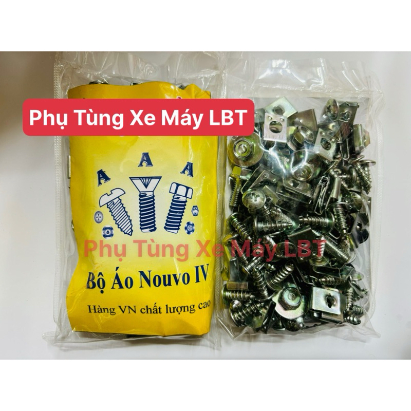 Bộ full Ốc Dàn Áo Nouvo iv - No Lx - No4  Hàng Đặc Biệt Cao Cấp