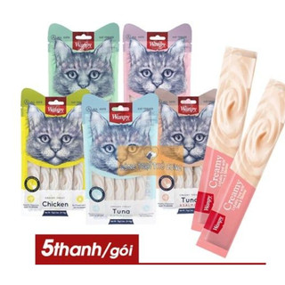 Kem súp thưởng wanpy creamy cho mèo - nhiều vị