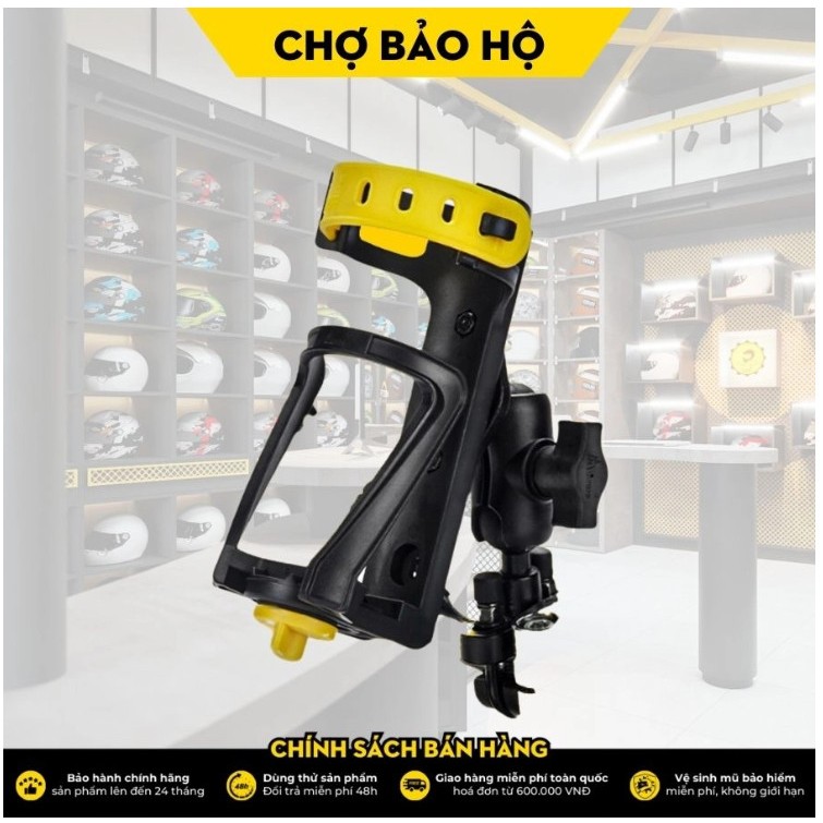 [Chính hãng] Giá Kẹp Bình Nước Cao Cấp Osopro - Chính Hãng ( Có Đai Nịt Khóa)