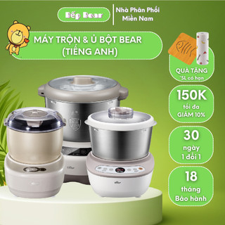 Máy nhồi bột bear tự động, máy trộn bột bear, nhào ủ bột tự động chính hãng bảo hành 18 tháng