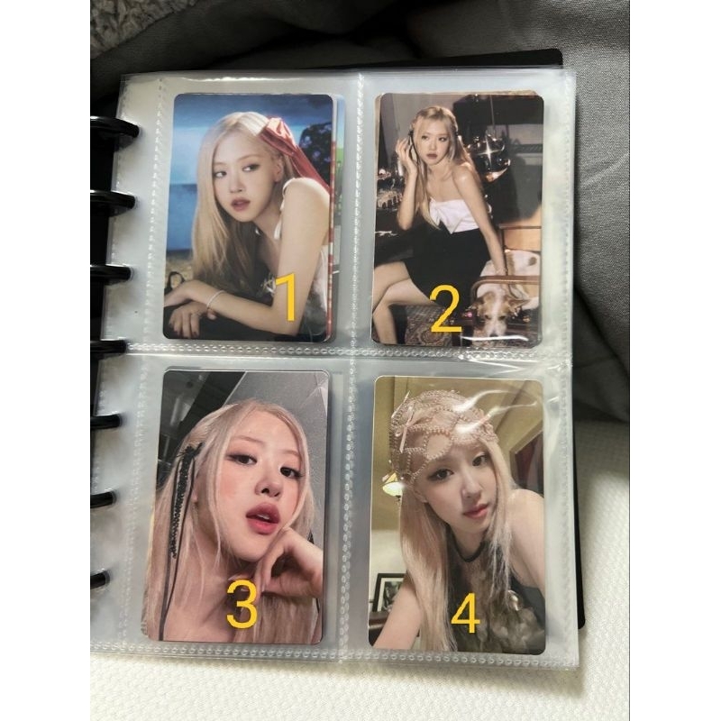 💥HOT💥Card lẻ Rosé Season's Greetings 2024 UY TÍN-CHÍNH HÃNG ( Đọc kĩ mô tả )