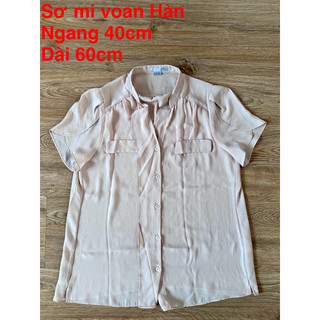 Thanh lý sơ mi voan công sở