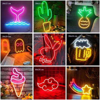Đèn led neon trang trí phòng ngủ nhiều mẫu dán tường.Đèn trang trí,Ddeecorr phòng ngủ