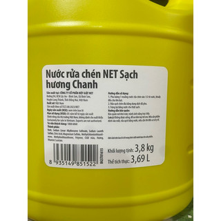 Nước rửa chén Net Sạch can 3kg8
