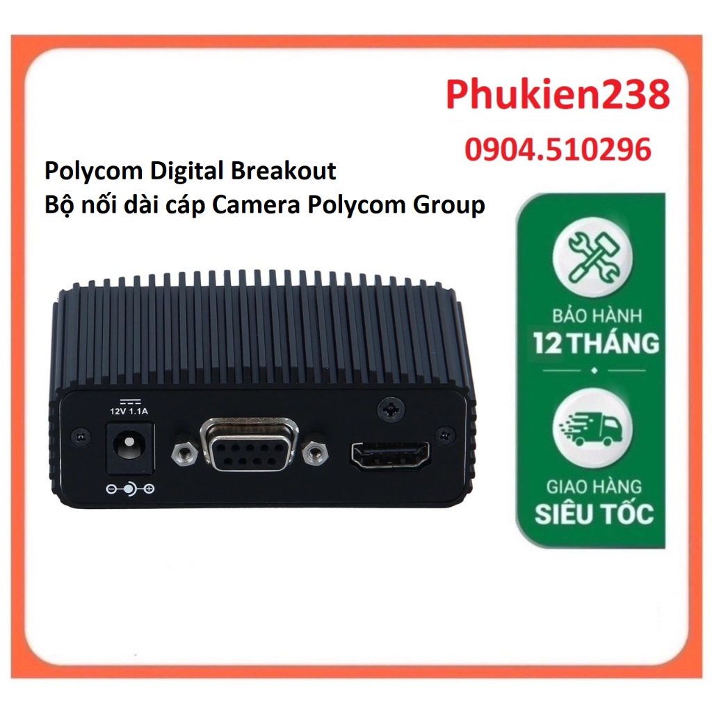 Polycom Digital Breakout Adapter Bộ nối dài cáp Camera EAGLEEYE IV