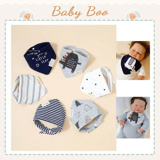 Set 3 cái Yếm quàng tam giác Momcare 1-36 tháng Babyboo