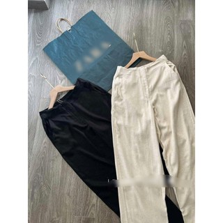 MÃ 6336 	QUẦN LINEN XUÔNG DÁNG BASIC STYLE