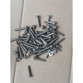 Ốc bulong 5li10 5li15 5li20 5li25 5li30 inox đầu dù nhỏ