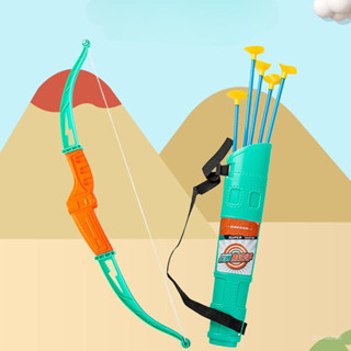 Bộ Đồ Chơi Bắn Cung Vui Nhộn Mũi Tên Có Đầu Dính Cho Bé