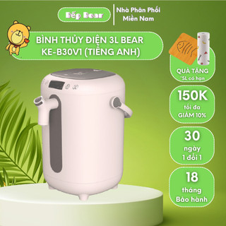 Bình Thủy Điện Thông Minh Bear Đun Nước Siêu Tốc 3L KE-B30V1 Đa Năng Khử Clo Giữ Ấm, Bản Quốc Tế_Bảo Hành 18 Tháng