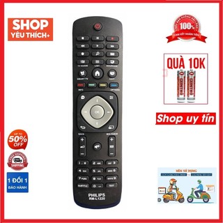 Điều khiển tivi Philips RM-L1120 LED LCD smart internet vào mạng và tivi thường không có internet
