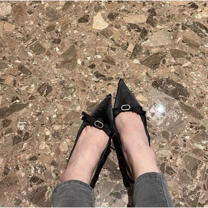 SỤC CAO GÓT NƠ KHOÁ HANA STORE CHẤT LỤA XƯỚC GÓT CAO 5p 7p 9p | BigBuy360 - bigbuy360.vn