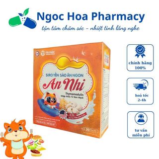 ✅Siro Yến Sào - Ăn Ngon An Nhi☑️Hỗ trợ cho trẻ ăn ngon,tăng hấp thu dinh dưỡng, tăng sức đề kháng
