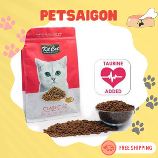 [THỨC ĂN CHO MÈO] THỨC ĂN HẠT KITCAT CHO MÈO - Bổ Sung Taurine cho mắt khỏe mạnh