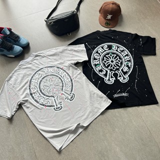 Áo Thun Wash Chrome Heart Vảy Sơn hàng đẹp