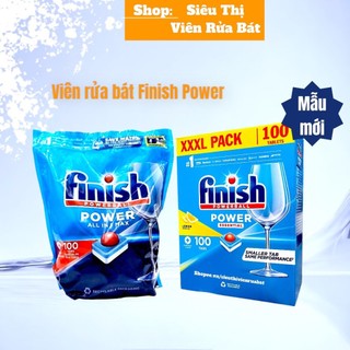 Viên rửa bát Finish All in 1 [nhiều chức năng, có tem phụ chính hãng]