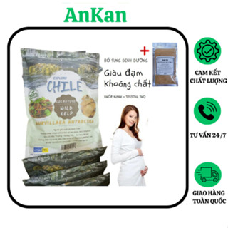 Tảo Biển Chile, Rong Biển Chi Lê, Tảo Xoắn Chile loại 1 thực phẩm chay (túi 400g)-AnKanFood