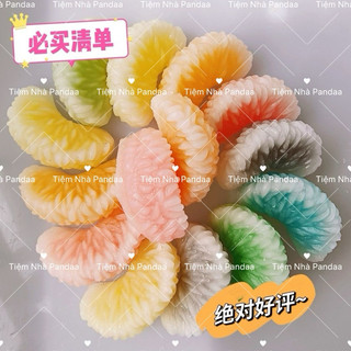 SET 5 KẸO SÁP HÌNH MÚI QUÝT 🍊