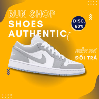Giày Nike Air Jordan 1 Low ‘White Wolf Grey’ DC0774-105 dành cho nam nữ chính hãng, jordan 1 low woft grey RUN_SHOP