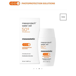 Kem chống nắng Mesoestetic Water Veil/ Matt và Hydra Cream / Light Water SPF50+ 50ml