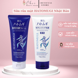 Sửa rữa mặt Hatomugi ý dĩ Nhật dưỡng ẩm trắng da Moisturizing & Facial Ứahington